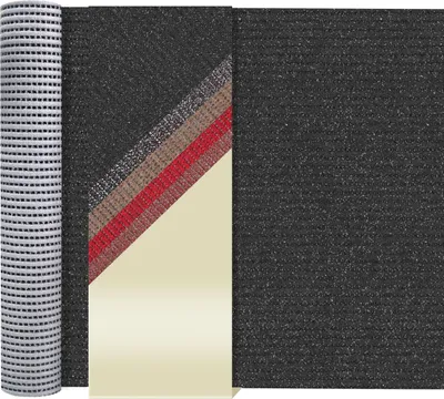 Produktbild von Primaflor AKO Sicherheitsmatte - Anthrazit - 1,20m x 1,50m - Beschichtete PVC-Granulat Sauberlaufmatte - Rutschsicherer Läufer gegen Nässe und Glätte