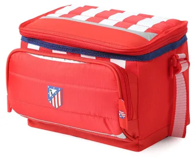 Zdjęcie produktu dla Termiczna, składana torba na lunch klubu Atletico de Madrid