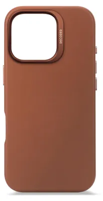 Produktbild von Decoded Leather Case, Cover, Apple, iPhone 16 Pro, 16 cm (6.3"), Braun