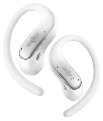 Productafbeelding van SHOKZ OpenFit Air 2, True Wireless Stereo (TWS), geschikt voor bellen / muziek / sport / vrijetijd, oordopjes met microfoon, wit