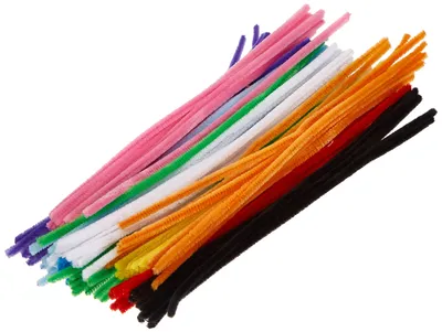 Zdjęcie produktu dla Glorex gięcie pluszowe kolorowe 100 sztuk