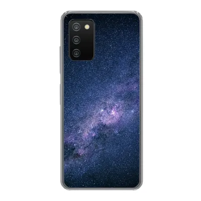 Produktbild von MuchoWow® Handyhülle Schutzhülle Hülle für Samsung Galaxy A03s Galaxie - Sterne - Weltraum - Jungen - Mädchen - Kinder Silikon Softcase Handy Hülle - Schutz