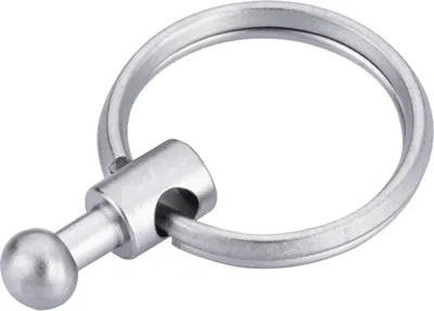 Produktbild von TROIKA ERSATZRING KYR60/MC MATT, Schlüsselring, Metallisch, Metall, Rund, 2 g