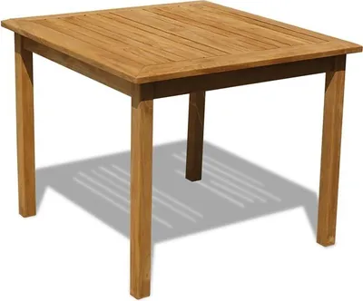 Produktbild von Teako Design Esstisch Ragusa Teakholz Massiv 100x100x75 cm