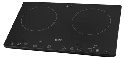 Immagine prodotto di TZS First Austria - Piastra a induzione doppia da 3400 W - 10 livelli di temperatura e timer - Design sottile, comandi touch