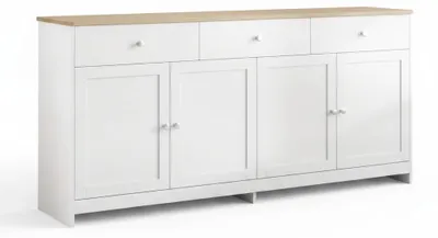 Immagine prodotto di InAndOutdoorMatch - Mobile contenitore - Stile country moderno - 4 ante, Immagine generata dall'IA