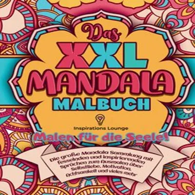 Produktbild von XXL MANDALA Malbuch: Inspiration & Selbstliebe