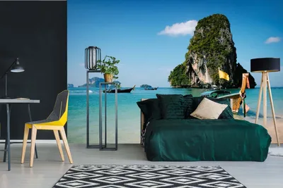 Produktbild von Vlies Fototapete SCHÖNE THAILAND-INSEL 375 x 250 cm (inkl. Kleister) - Vlies Tapete, Wandtapete, Wandbilder - Tapete für Wohnzimmer Schlafzimmer, Büro, Küche - Montagefertig