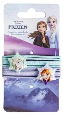 Obrázek produktu pro Sada gumiček do vlasů Disney Ledové království, 8 kusů