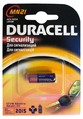 Zdjęcie produktu dla Duracell MN21, Jednorazowa bateria, Alkaliczny, 12 V, 2 szt., Czarny, Złoto, Srebrny, 7,4 g