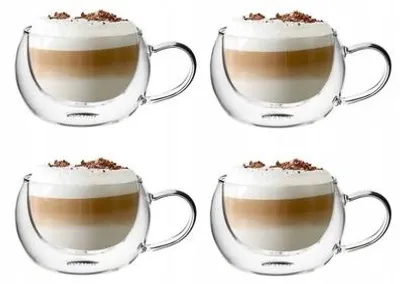 Immagine prodotto di Komplet 2 szklanek termicznych 300 ml Andrea Altom Design z podwójnymi ściankami