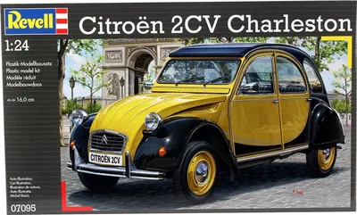 Produktbild von Revell Citroen 2CV CHARLESTON, Stadtautomodell, Montagesatz, 1:24, Citroen 2CV Charleston, Kunststoff, Zwischen