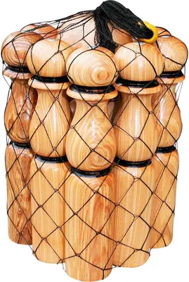 Produktbild von Kegelspiel / Kegel aus Massivholz XXL, Höhe 40 cm 3017