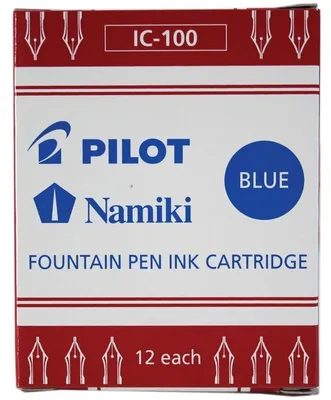 Image de PILOT 194504 Cartouches d'encre Namiki pour stylo à plume Capless bleu