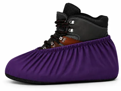 Productafbeelding van Scovvii Premium Overschoenen | Maat 42 - 47 | Paars | Antislip | Wasbaar | Duurzaam | Sterk