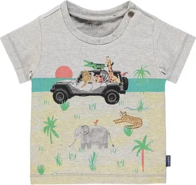 Produktbild von Noppies T-Shirt Sausolito grau 80