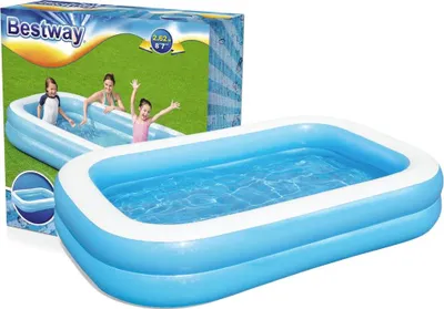 Zdjęcie produktu dla Bestway 54006, 778 l, 6 lat(a), Winyl, Niebieski, Biały
