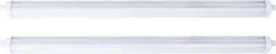 Produktbild von 2er Set LED Wannenleuchte, 4320  Lumen, neutralweiß, L 120 cm