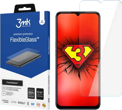 Produktbild von 3mk Display Hybridglas FlexibleGlass für Oppo A57 5G 0,3mm 7H