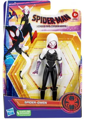 Image de Figurine articulee : spiderman spider-gwen 15 cm across the spiderverse - spider-man - hasbro