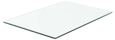 Produktbild von Glasplatte TERRY 100x50cm gehärtetes Glas 8mm Stärke Bodenplatte