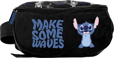 Produktbild von PASO Gürteltasche für Mädchen Disney Stitch schwarz