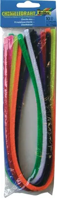 Immagine prodotto di Filo di ciniglia 8mmx50cm assortito PU=10x10 pezzi