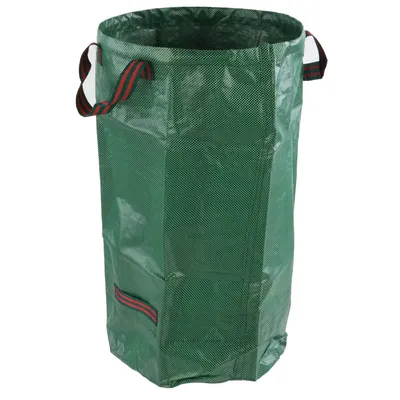 Produktbild von GardenMate 120L Gartensack Laubsack Gartenabfallsack stabil - Gartensäcke für Gartenabfälle - Laubsäcke Rasenschnitt - Grünschnittsäcke faltbar, groß, robust aus Polypropylen-Gewebe