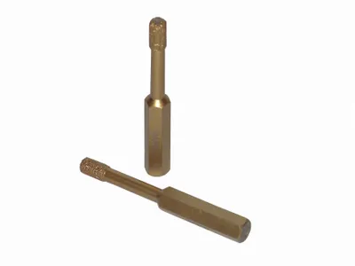 Obrázok produktu pre Diamantový korunkový vrták do dlažby a kameňa 6mm HEX 02514