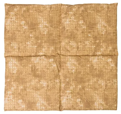 Produktbild von Leinsamenkissen 40x40cm 4-Kammer groß batik-gold - Wärmekissen - Körnerkissen