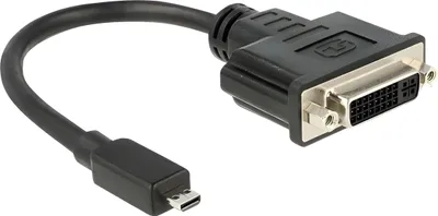Immagine prodotto di DELOCK Adattatore HDMI micro D -> DVI(24+1) St/Bu nero