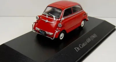 Produktbild von DE CARLO 600 1960 rot, MAGARG74, Maßstab1/43, SALVAT