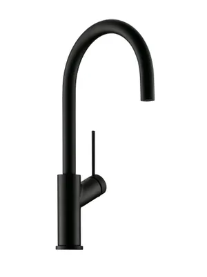 Produktbild von LINEA Mio 1, Spültischarmatur, schwarz matt, Hochdruck