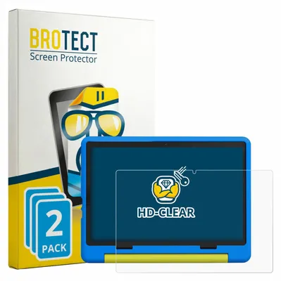 Produktbild von 2x Für Laptok KB1016 10.1" Schutzfolie BROTECT Displayschutz Display Schutz Folie Klar Transparent