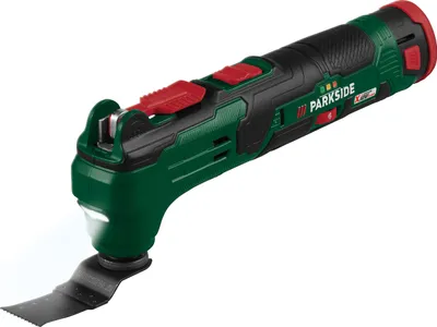 Produktbild von PARKSIDE® 12 V Akku-Multifunktionswerkzeug-Starterset »PAMFWS 12 A1«, mit Akku und Ladegerät