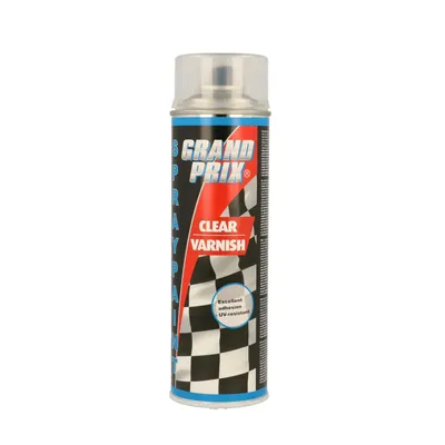 Obrázek produktu pro MOTIP GRAND PRIX sprej lesklý akrylátový bezbarvý lak 500 ml