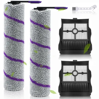Filter für Rowenta X-Clean 10, 4 Stück, Kunststoff, Einweg
