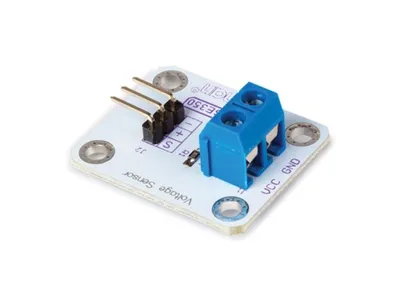 Produktbild von Whadda Spannungssensor, analog, 0-25 VDC, Arduino, weiß