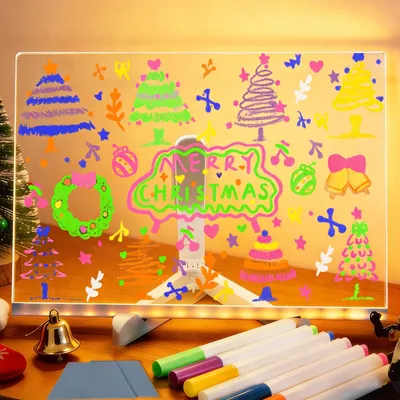 Acryltafel Memoboard A1, 20 x 30 cm, transparent