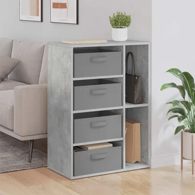Produktbild von vidaXL Sideboard mit Schubladen Beton Grau 60 x 33,5 x 84 cm