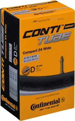 Produktbild von Continental Schlauch Compact 24 wide 24x2.0-2.4" 50/60-507 DV 40mm