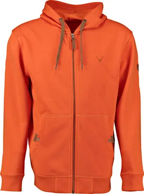 Produktbild von OS Trachten Zawul Sweatshirtjacke 1/1 Arm Herren (Orange) Größe 5XL