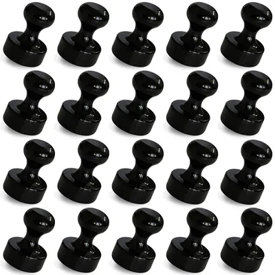 Produktbild von Starke Magnete, 20 Stück 12x16mm Magnete für Magnettafeln, Kühlschränke, Büros und Schulen.