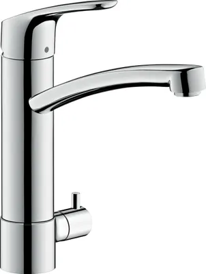Produktbild von hansgrohe Focus M41 Einhebel-Küchenmischer 200, Geräteabsperrventil, 1jet, Chrom