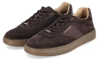 Productafbeelding van Salamander heren veterschoenen, bruin, suède, maat: 46
