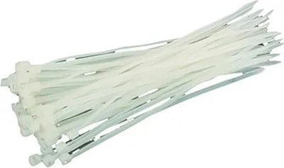 Produktbild von Kabelbinder Strend Pro CT66BW, 120x2,5 mm, 50 Stk., weiß, Nylon, zum Binden