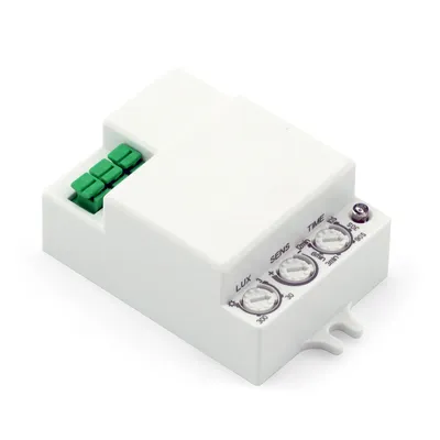 Produktbild von S6 Mikrosensor Bewegungsmelder mit Dämmerungsschalter Wand/Decke 360 Grad ST701E