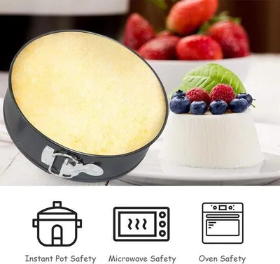 Produktbild von Famanu Springform Runde Kuchenform mit Antihaftbeschichtung - 22 cm