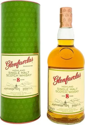 Produktbild von Glenfarclas 8 Years + Box 700ml 40% Vol.