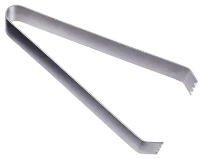 Image de Pince à glaçons - 15 cm - Acier - Argentée